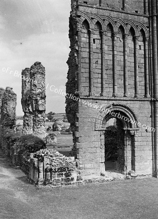 NORMAN DOORWAY AND ARCHES OF CHURCH